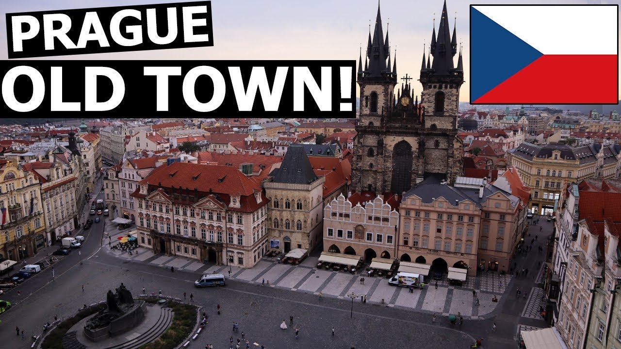 OLD TOWN PRAGUE, Czech Republic! (City Hall Tour)