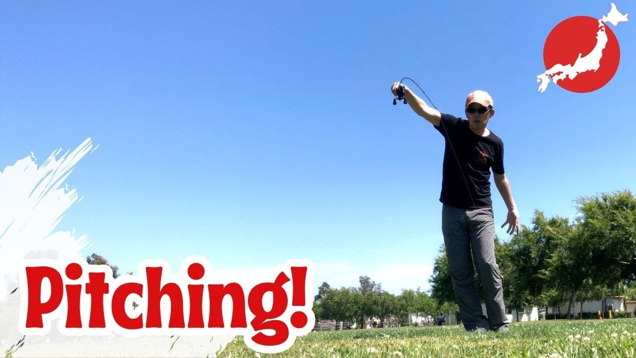 [Pitching] How to cast a baitcaster. [Casting tutorial / Japanese style]