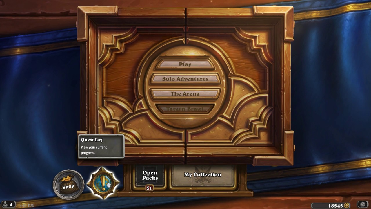 [HearthStone] All Heroes & Every Card in Gold