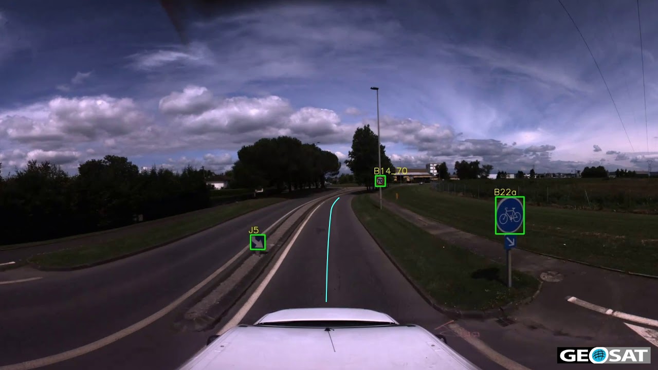 HD MAPS in critical environments for autonomous driving (GEOSAT)