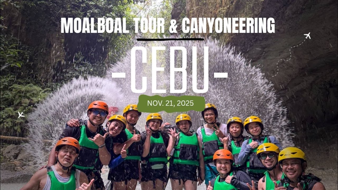 CEBU TRIP DAY 2 | CANYONEERING (2026)