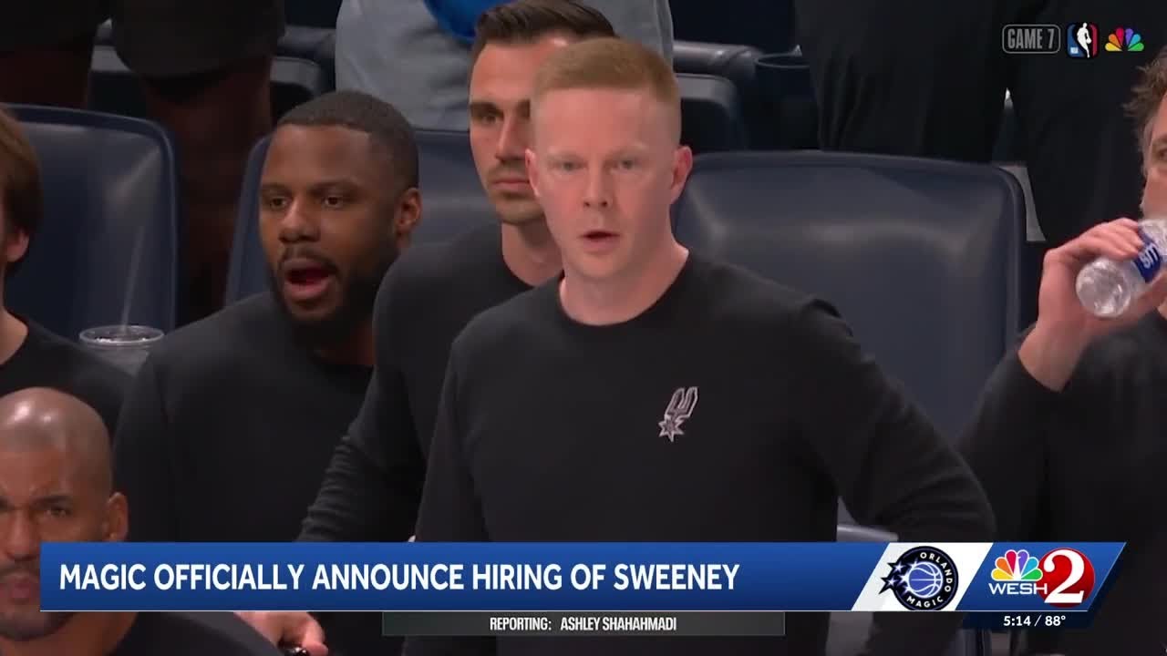 Orlando Magic hire Spurs associate head coach Sean Sweeney as head coach