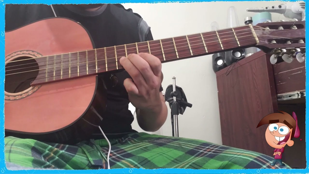 Los Padrinos Magicos Cover Guitarra | The Fairly Oddparents Song on guitar 2022