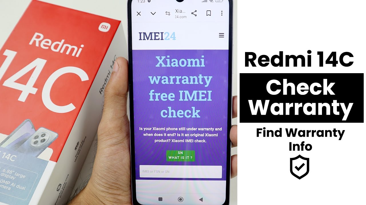 How to Check Warranty In Redmi 14C | Find Warranty Info