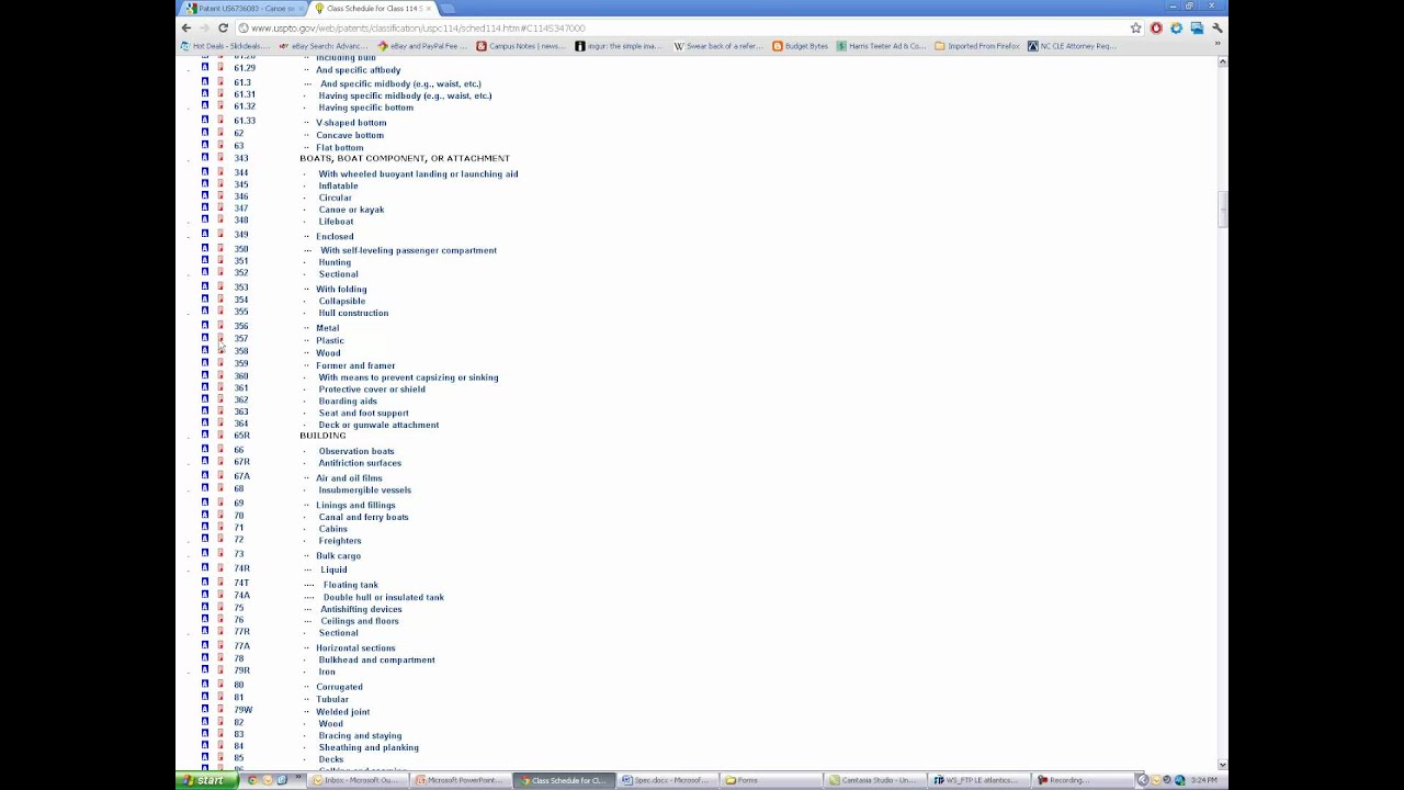 Part 3 - How to Search Patents by Classification