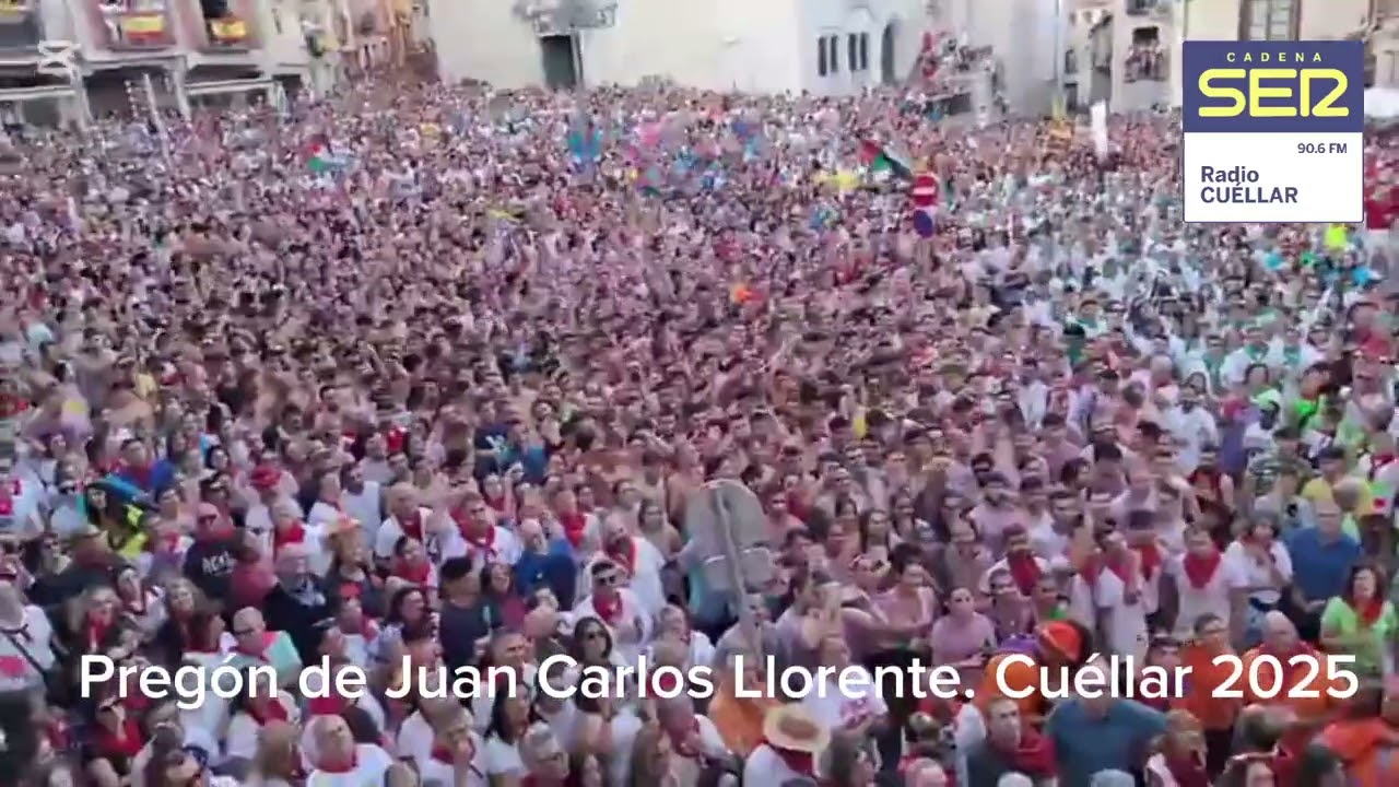 Pregón de Juan Carlos Llorente en las Fiestas de Cuéllar 2025