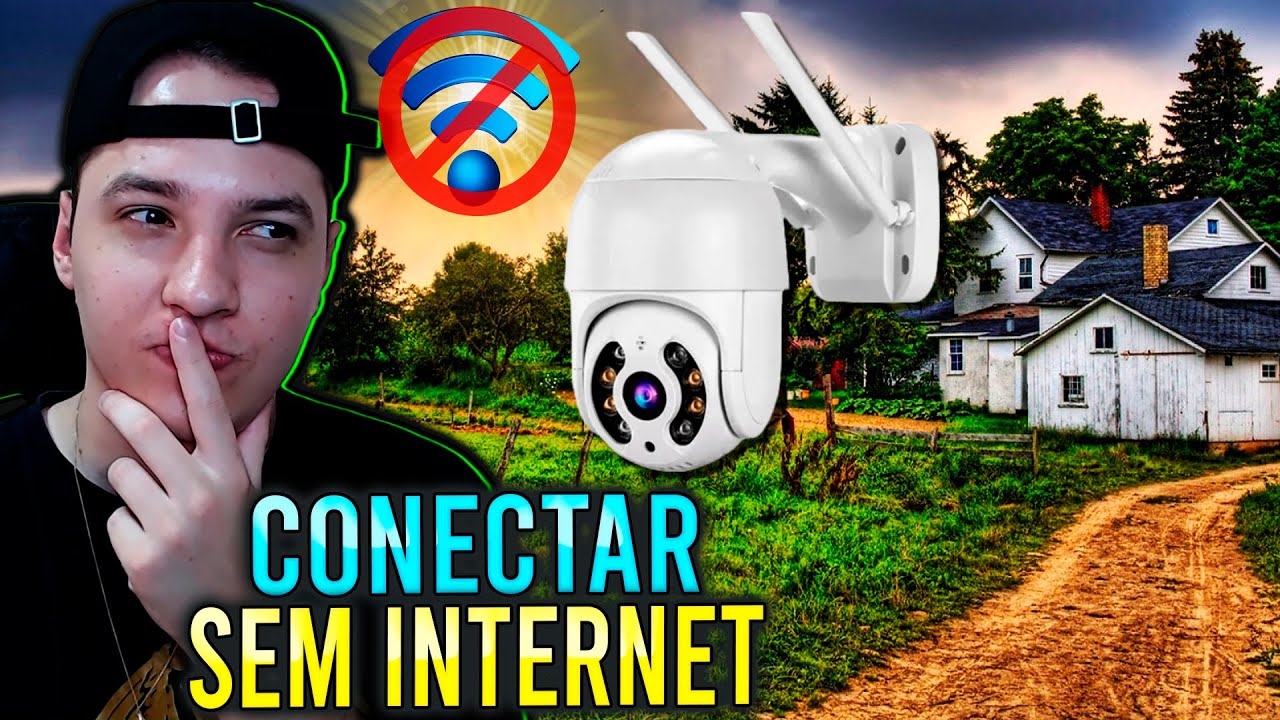 Como configurar C&Acirc;MERA IP Wifi SEM INTERNET