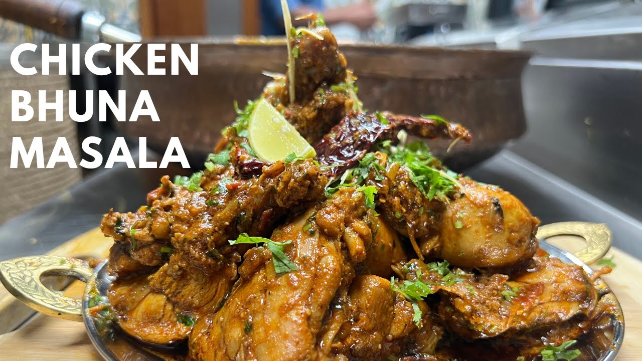 Chicken Bhuna Masala | चिकन भुना मसाला | How to Make Chicken Bhuna Masala | Bhuna chicken Masala