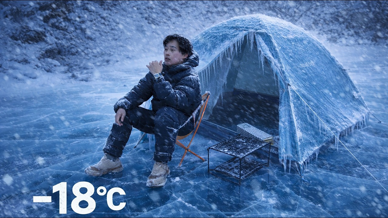 ❄️ 첫빙박.. 제 인생에 빙박은 없습니다 | 영하 -18도 빙박 캠핑
