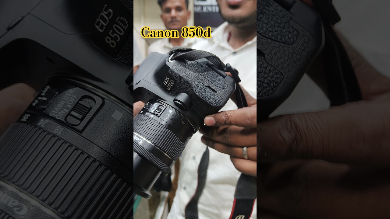 📸 Canon 850D 18-55mm Lens | Delhi Camera Market 🔥 SP Camera | Karan Bhai Ki Shop | Second Hand DSLR