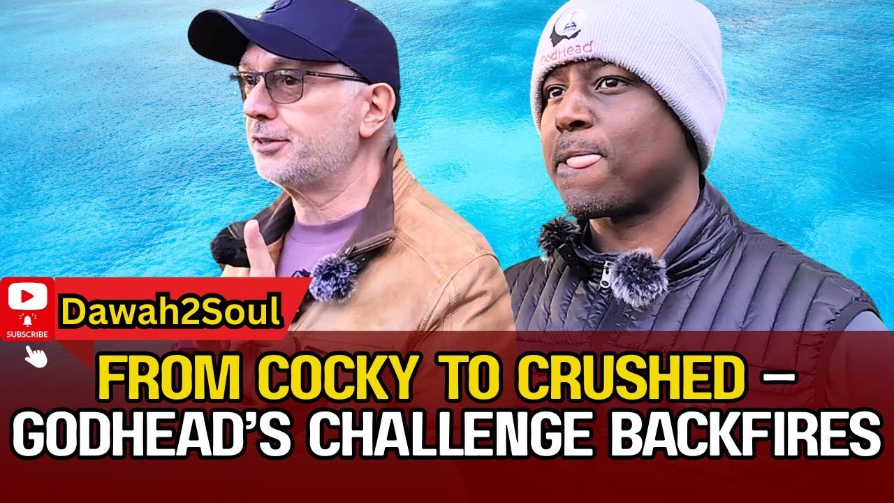 Dishonest Godhead Was About To Cry After Challenging Paul Williams | Speakers Corner