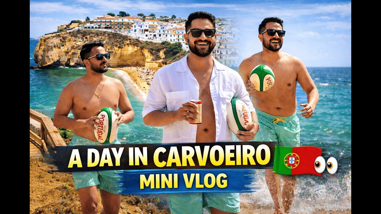 Mini Vlog - Carvoeiro, Algarve 🇵🇹 | Portugal’s Most Beautiful Coastal Town? - Watch the full video