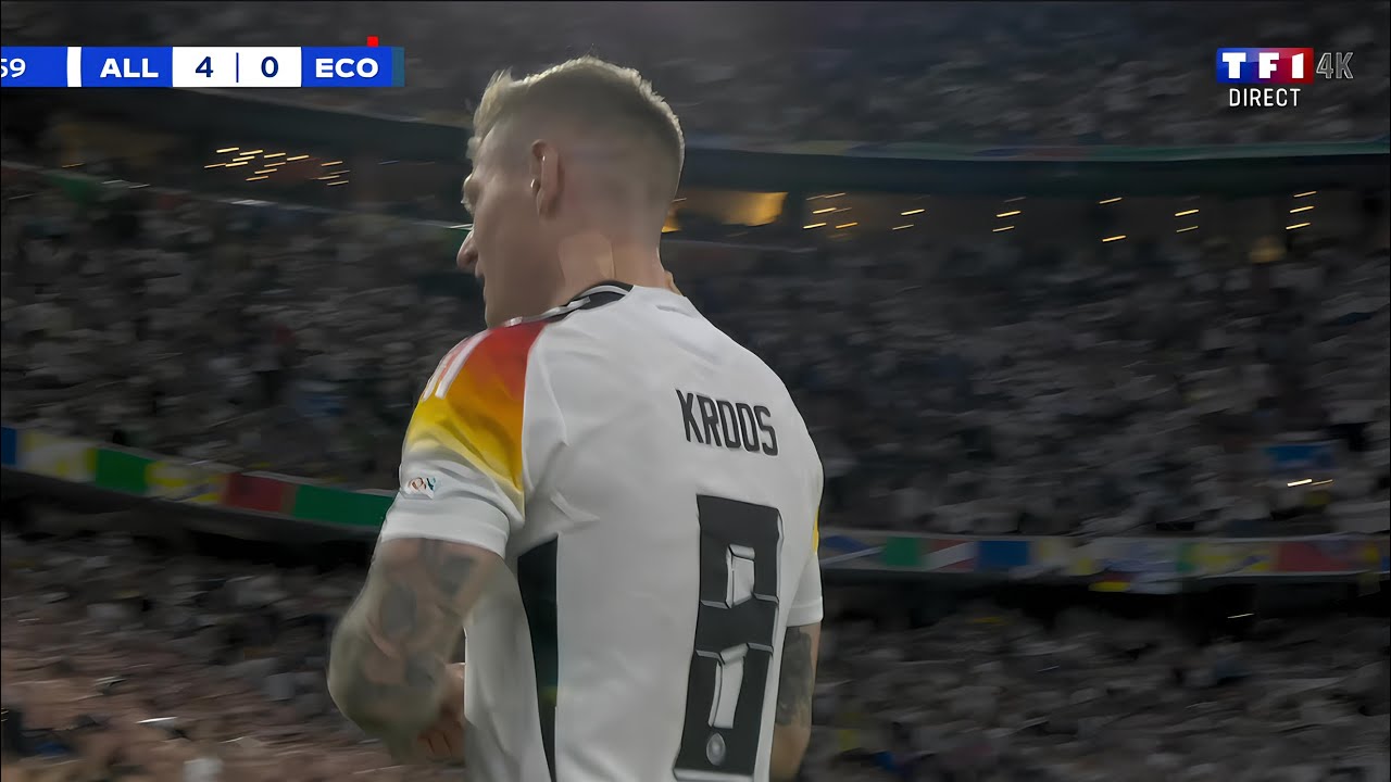 Toni Kroos vs Scotland - UHD 4K  | EURO 2024 | Arabic Commentary