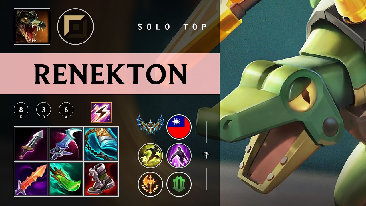 Renekton Top vs Riven - TW Challenger Patch 26.04