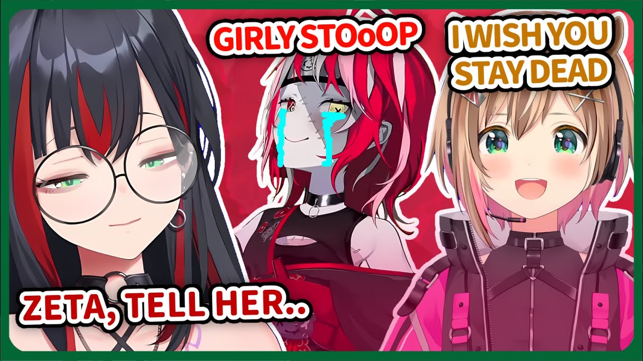 Mika and Risu are trying to Create a New Villain here