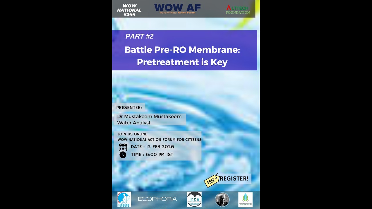 Battle Pre-RO Membrane: Pretreatment is Key