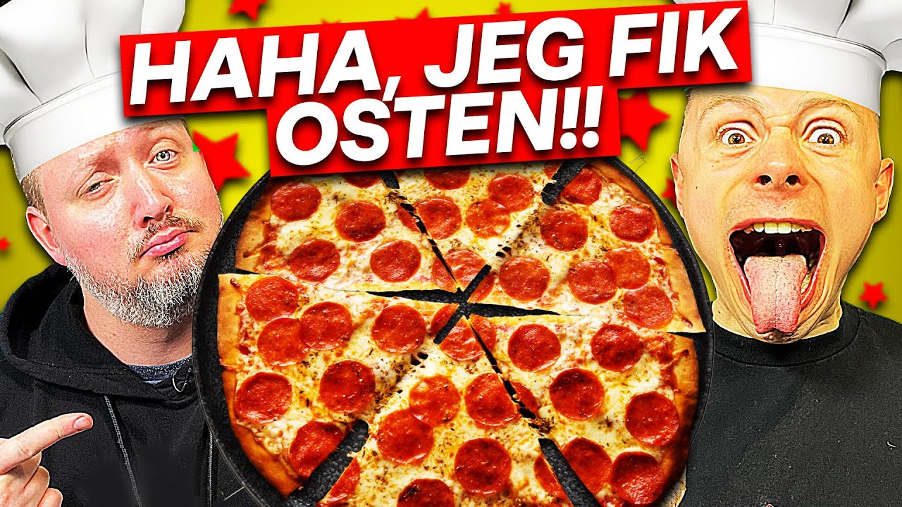 ComKean og Sigge SLÅS om at lave den LÆKRESTE pizza!