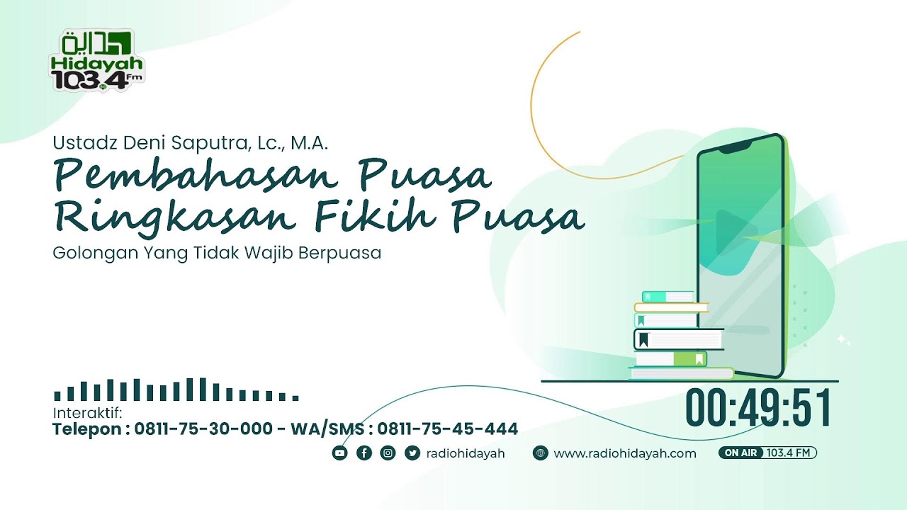 04 Ustadz Deni Saputra, Lc, MA - Golongan Yang Tidak Wajib Berpuasa