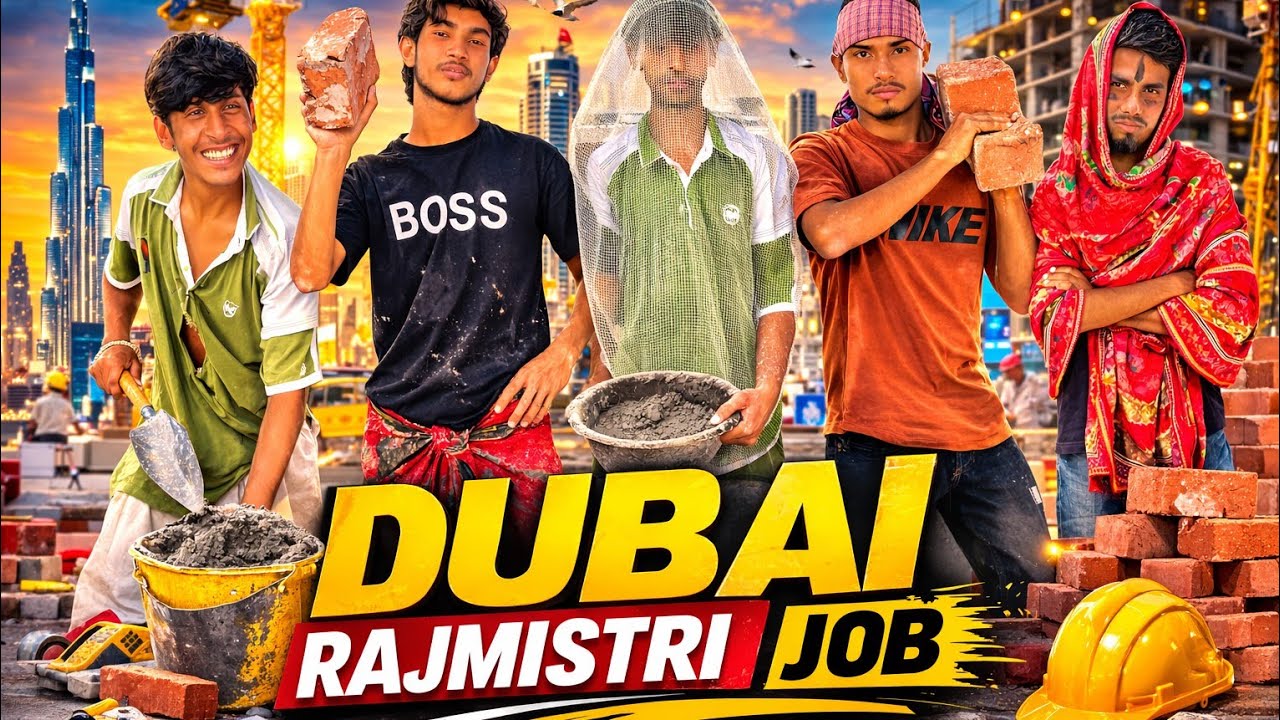 Dubai Rajmistri Job Bangla Funny Video 2026