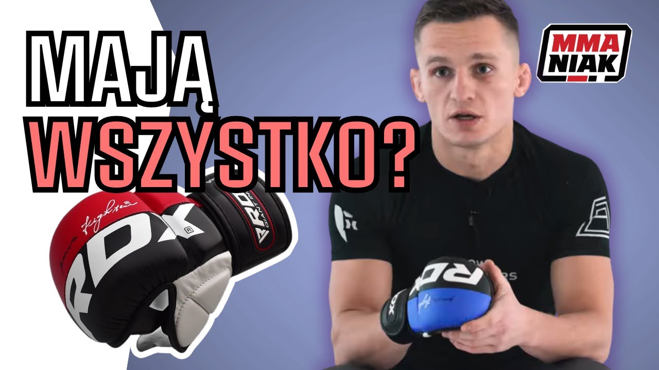 👊 Rękawice do MMA RDX GGL-T6 | Recenzja Kamila Gieza