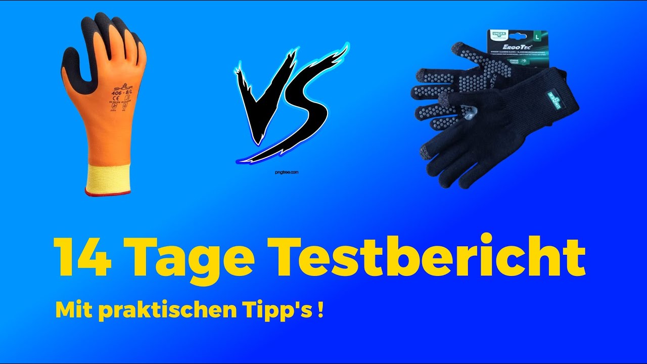 Unger Handschuhe 14 Tagetest vs Shova Winterhandschuhe