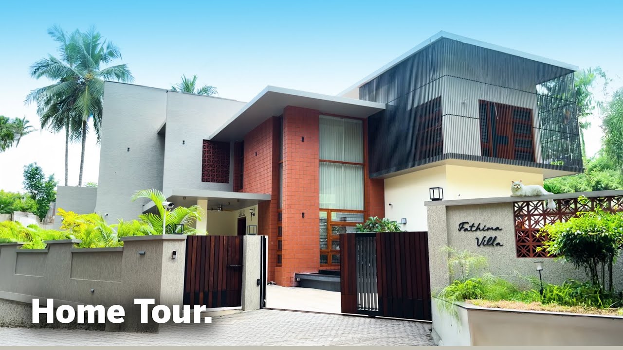 Ambience കൊണ്ട് നിറച്ചൊരു കിടിലൻ വീട് 🏡🥰| Trending Kerala Modern Home Tour 😍| Styka Interiors