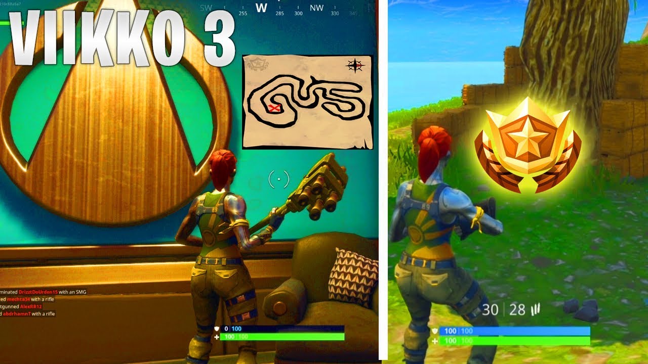 VIIKKO 3 HAASTEET ETUK&Auml;TEEN! - Fortnite Battle Pass Haaste Vinkkej&auml;! - Suomi 