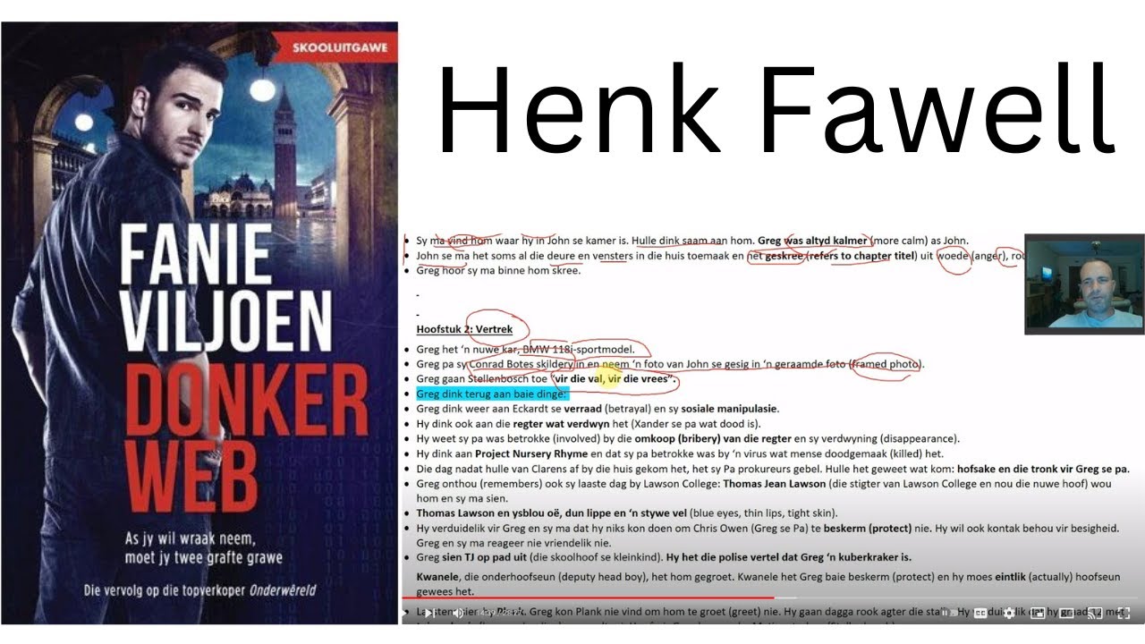 Donker Web Summary 4: Chapters 11-15