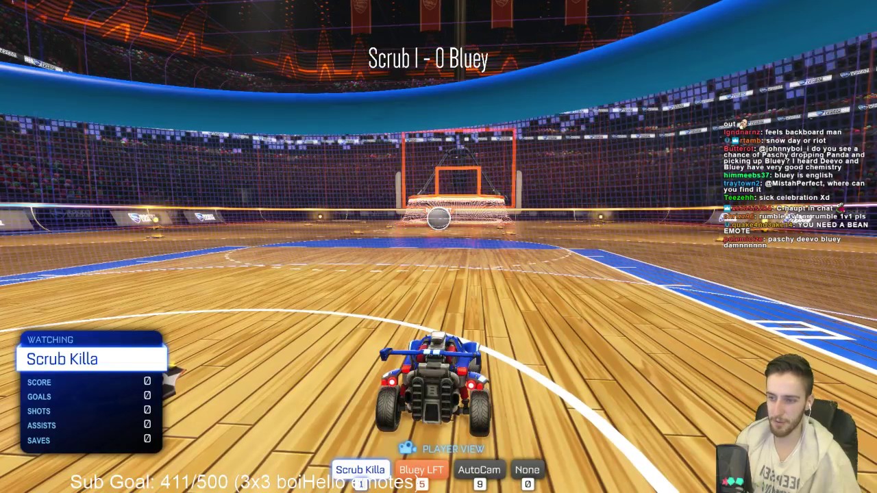 Scrub Killa vs Bluey | 1v1 Hoops Showmatch