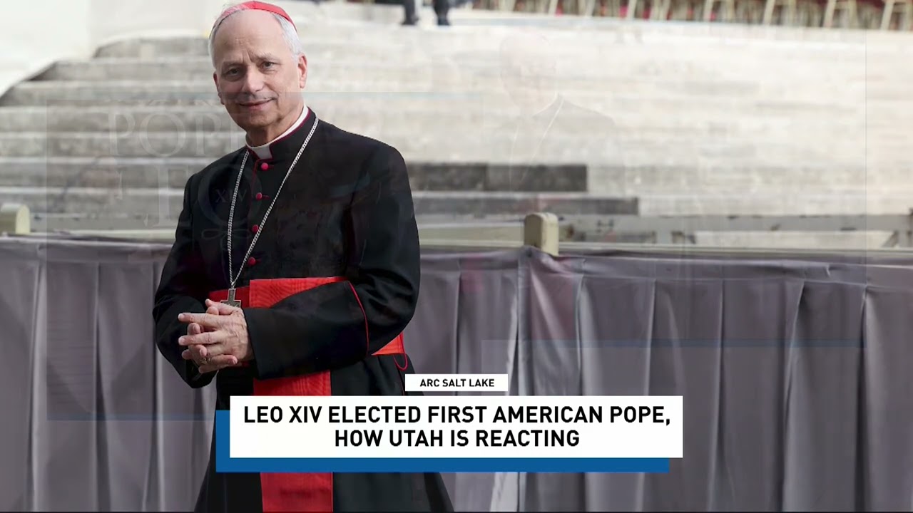 How are Catholics in Utah reacting to Pope Leo XIV