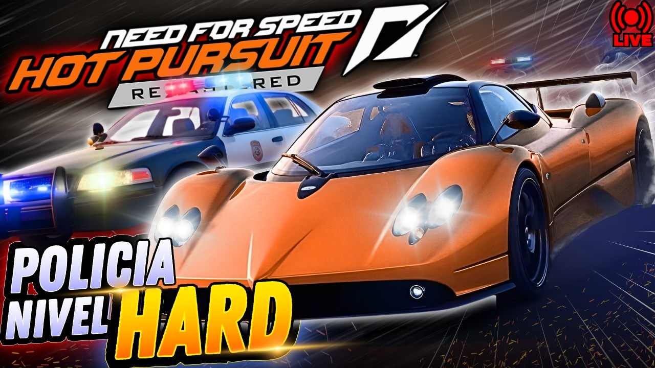 HOT PURSUIT NO HARD: FUGINDO DA POLÍCIA AO VIVO