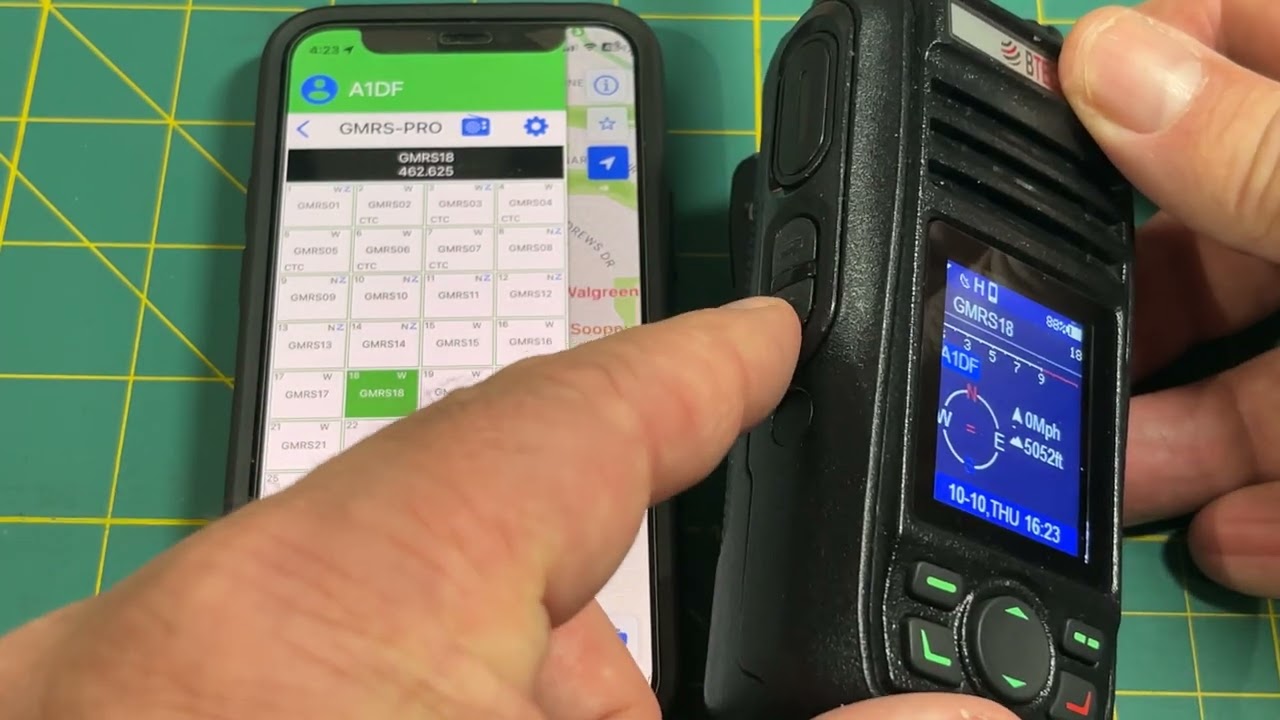 How to Set-up and Program BTECH GMRS Pro Bluetooth Radio with iPhone or Android - Part 1
