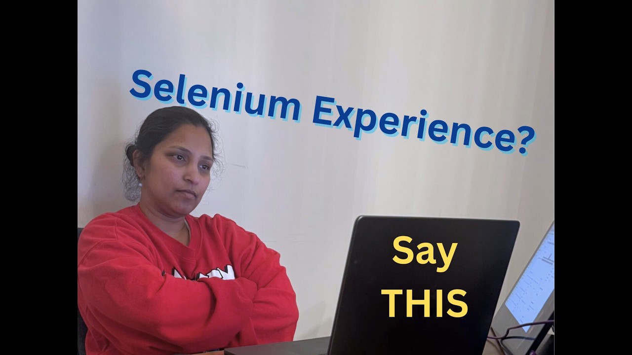 Used No-Code Automation Tools? Here’s How to Handle Selenium Experience Question(With Real Example)