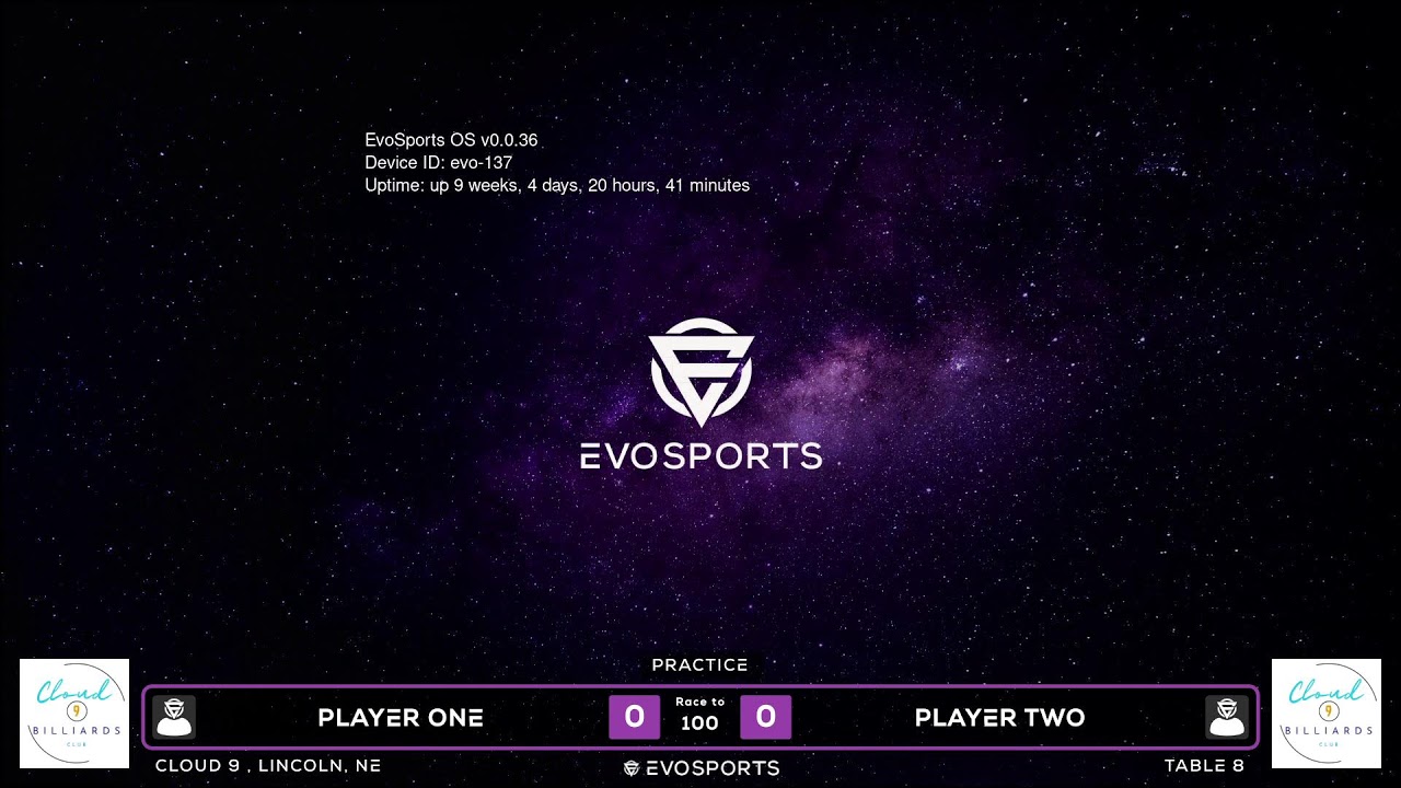 PLAYER ONE vs PLAYER TWO - CLOUD 9  - TABLE 8 | EvoSports