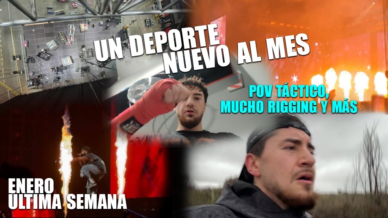 ELADIO CARRIÓN, POV TACTICO Y VOLVEMOS A CORRER...UN DEPORTE NUEVO AL MES | ENERO EPISODIO 5