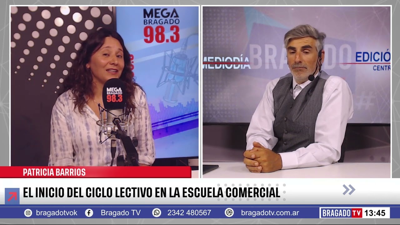 EL INICIO DEL CICLO LECTIVO EN LA ESCUELA COMERCIAL