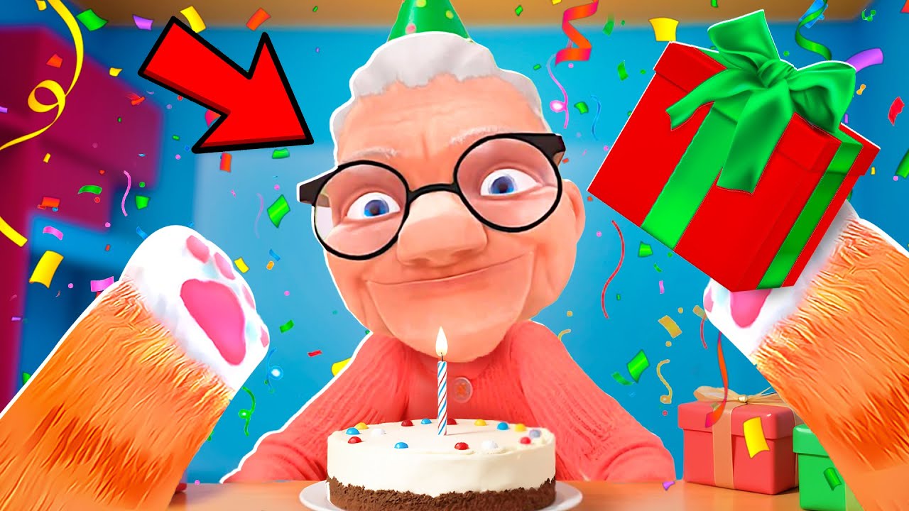 Throwing Granny A SURPRISE BIRTHDAY - I Am Cat VR