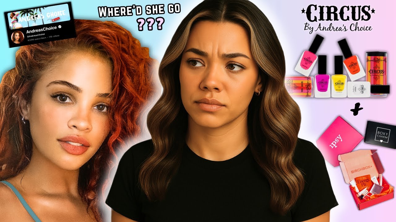 У звезды YouTube ANDREA’S CHOICE появилась собственная линия лаков для ногтей!?! + Увлечение глам...