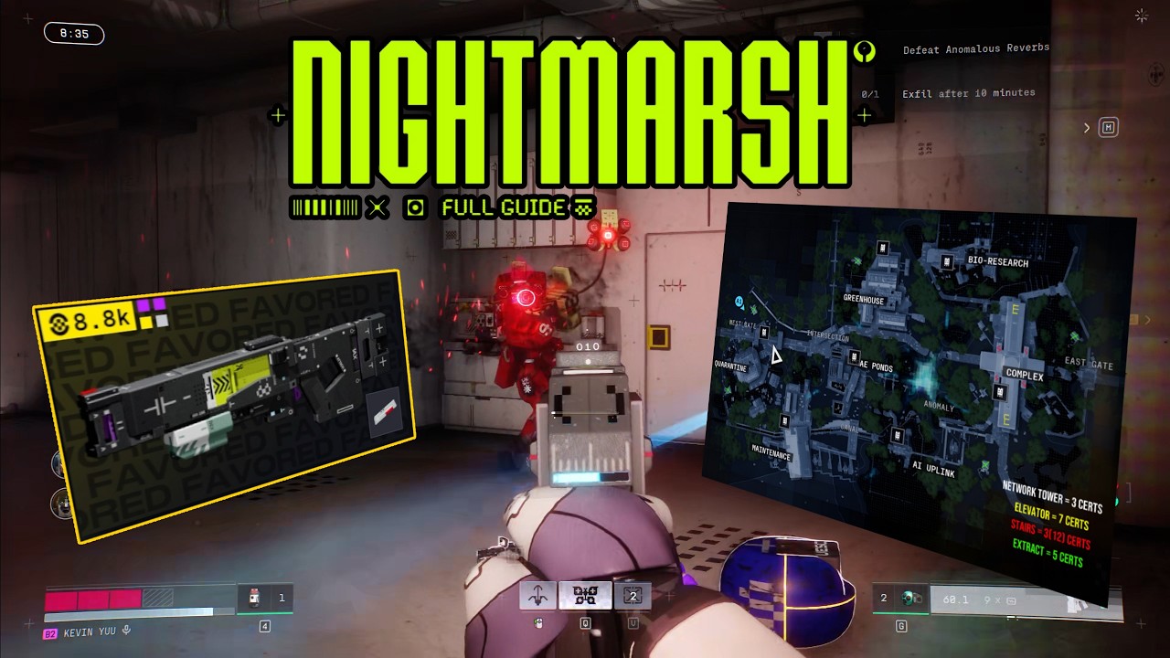 Marathon S2: ПОЛНЫЙ гайд по Nightmarsh #гейминг #игровыевидео #marathon