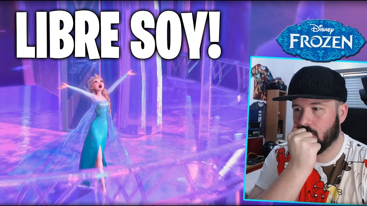 🇪🇸ESPAÑOL REACCIONA A DOBLAJE LATINO VS ESPAÑOL VS INGLES DE FROZEN ⚡ LIBRE SOY ⚡