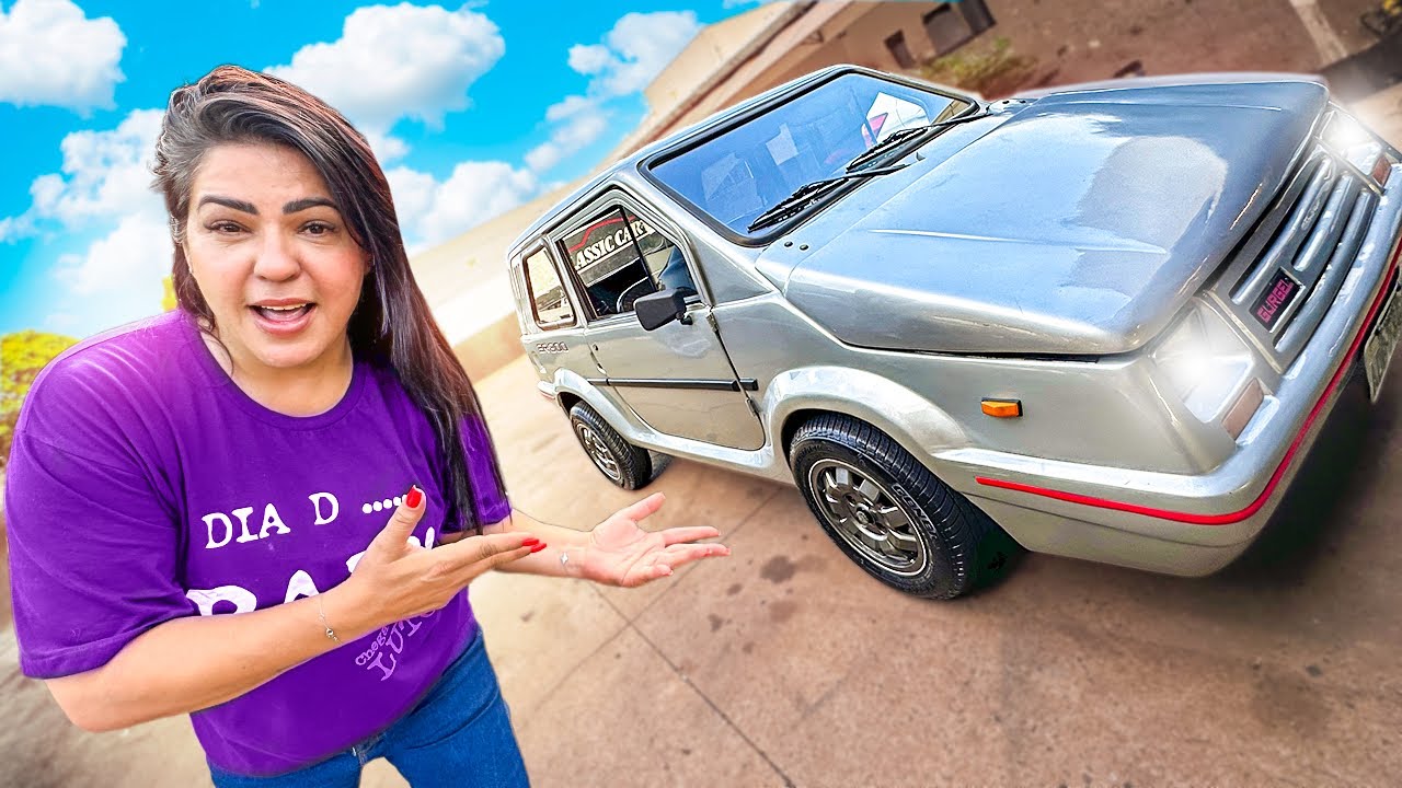 ESSE É O MEU CARRO NOVO GURGEL BR 800 !
