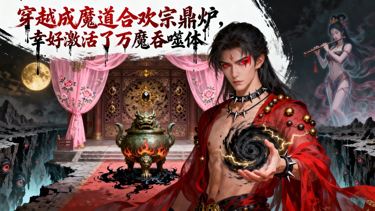 刚穿越，就成了魔道合欢宗的血肉耗材，随时可能被炼成鼎炉？ 幸好，我激活了万魔吞噬体，能吞噬万物，无限变强！最终，我摇身一变，成为宗门太上长老，将整个魔门化为我的掌中玩物！