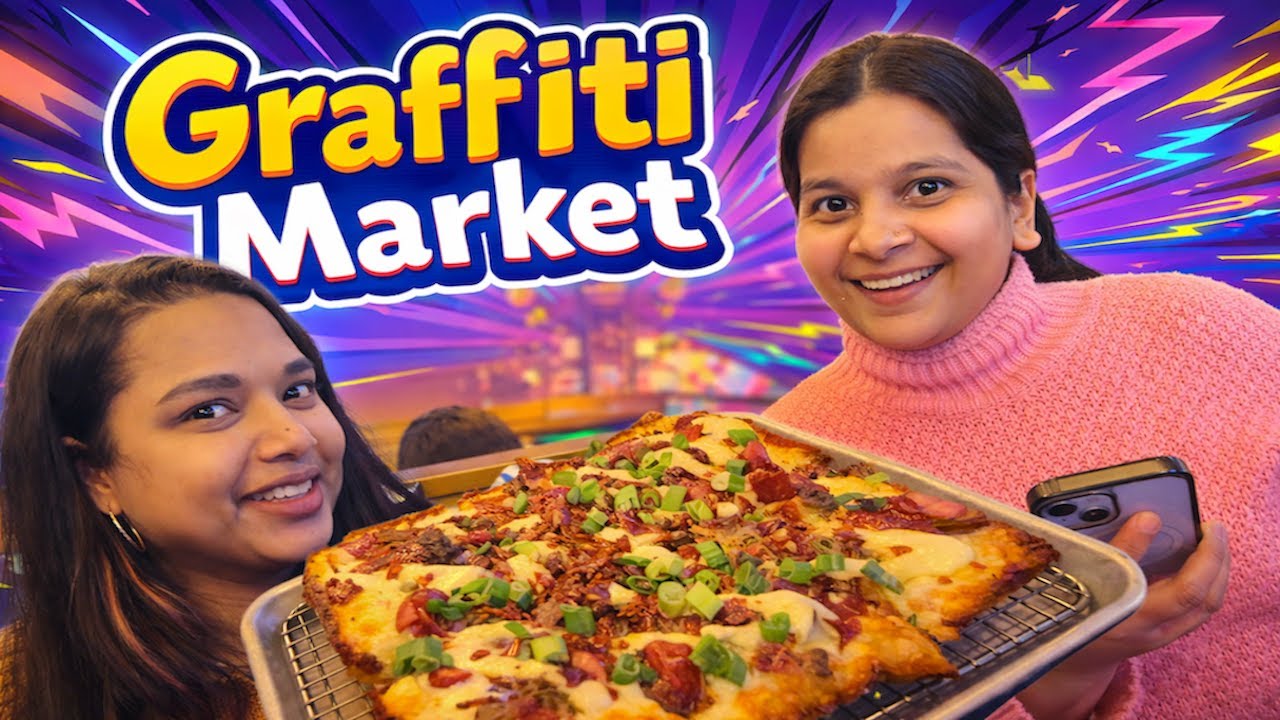 Graffiti Market in Kitchener 🍕🔥 | Vlog 356