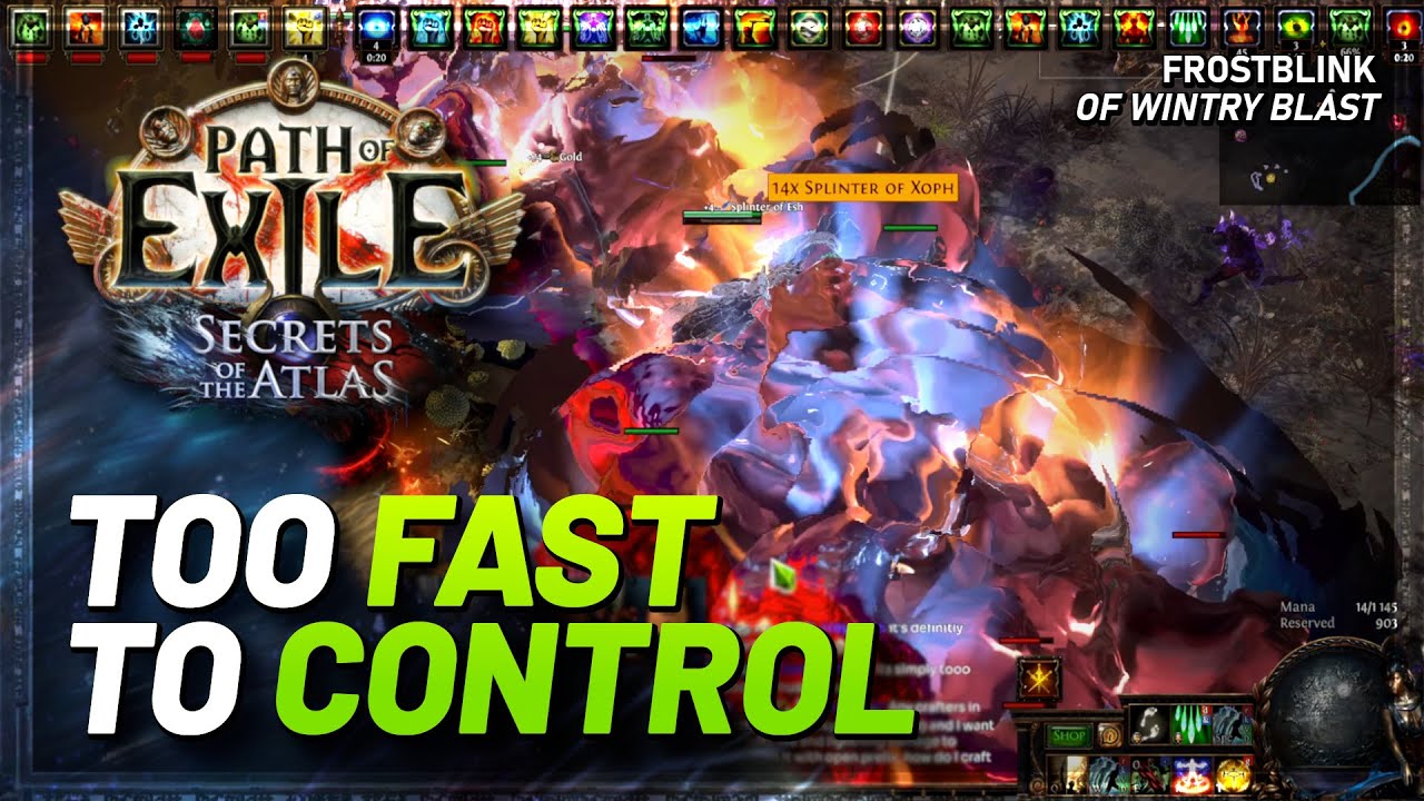 PoE 3.26 - Can A Build Be TOO FAST?  - Frostblink Elementalist