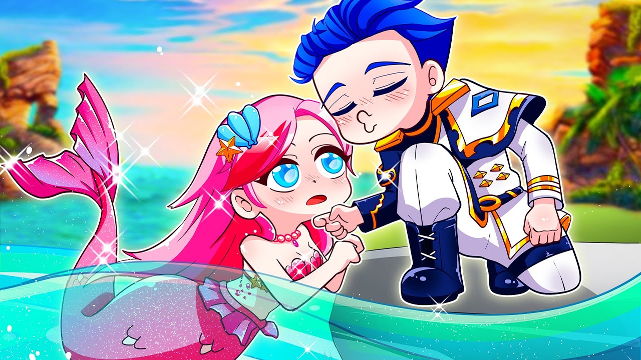 Come and Kiss Me - Anna Mermaid Love Story - Hôn Em Anh Có Dám | Gacha Life x Gacha Club