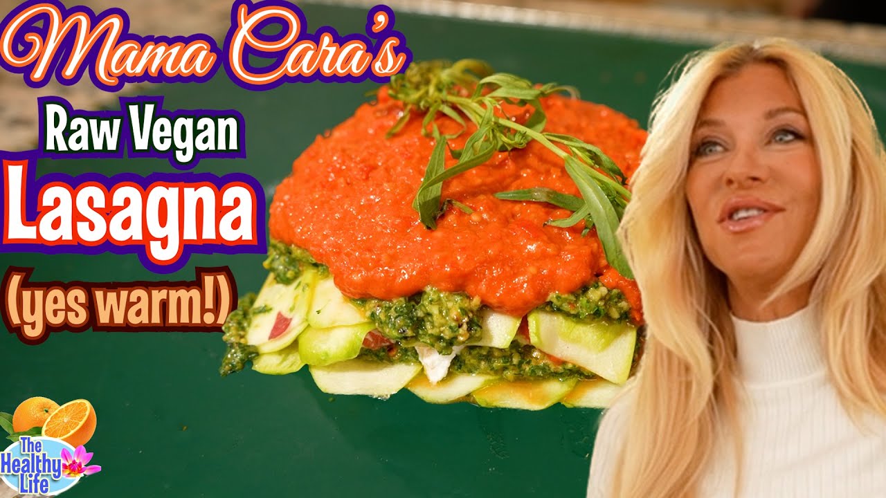 Raw Vegan Lasagna recipe by gourmet restauranteur Cara Brotman