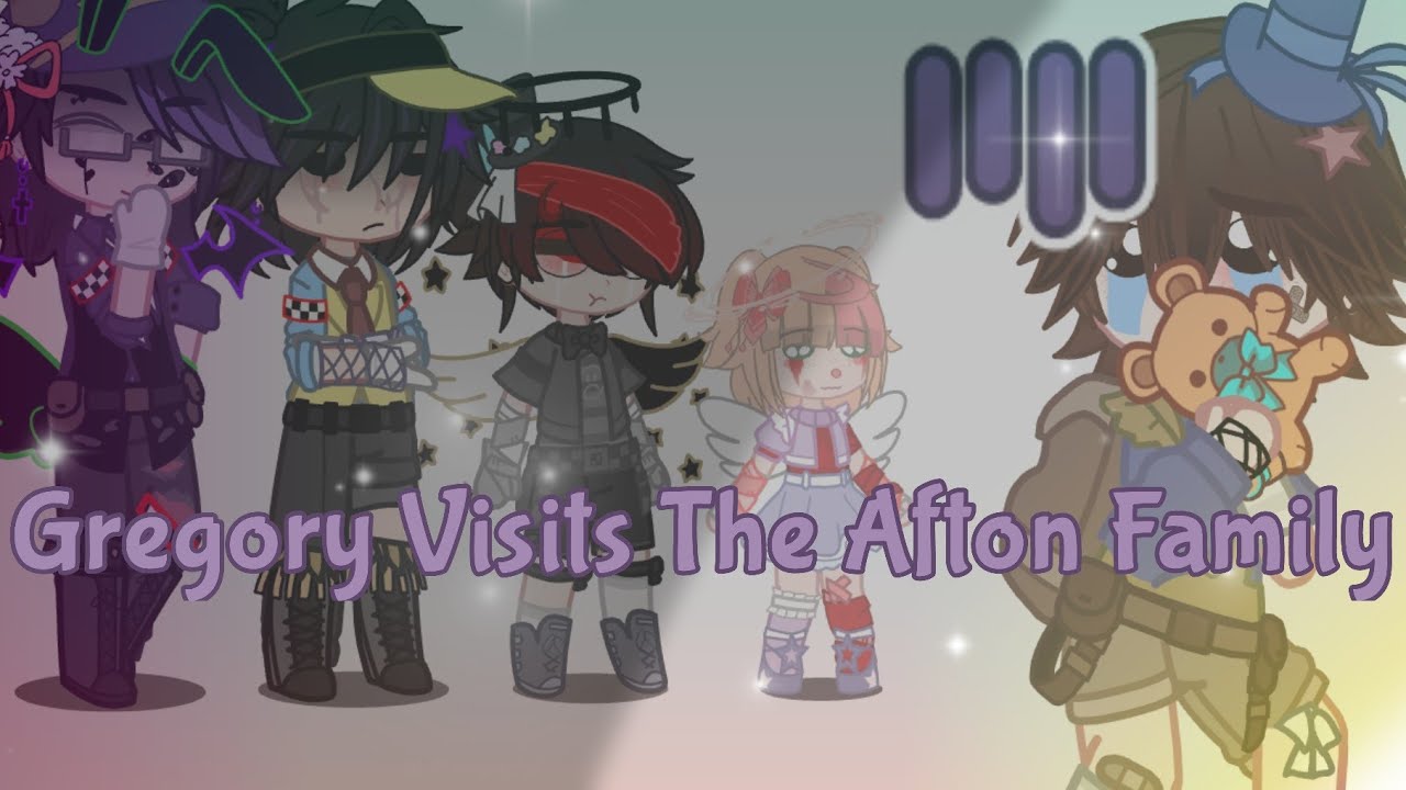 •[Gregory Visits The Afton Family 2[SB/Afton Family]]♡︎= Monty x Freddy + C.C x Gregory•