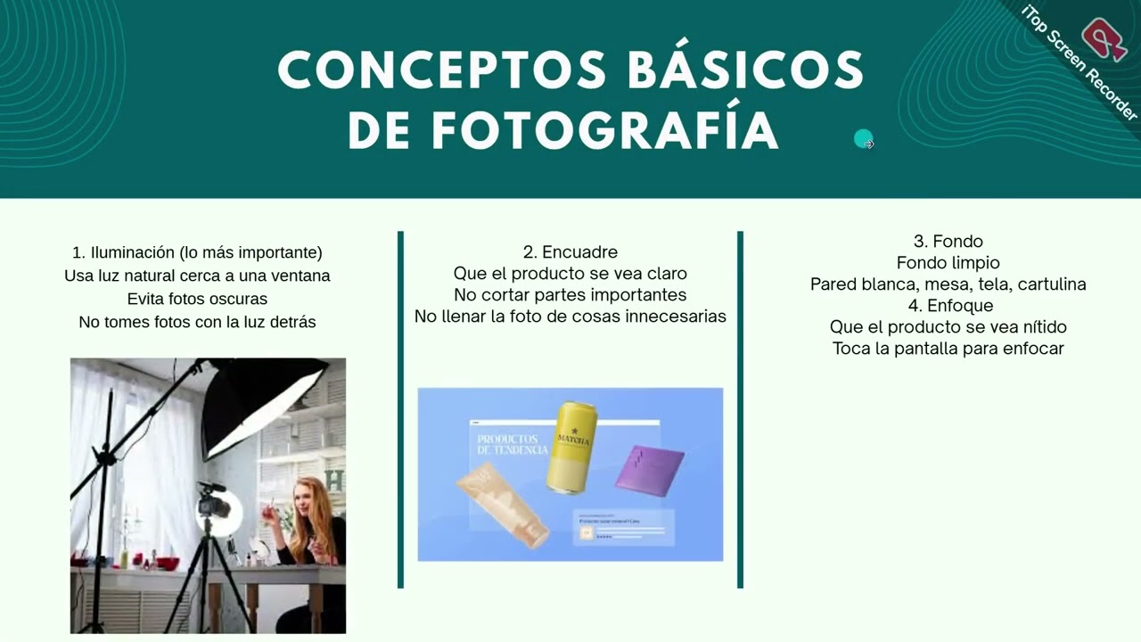11. Fotografía y video básico para redes sociales