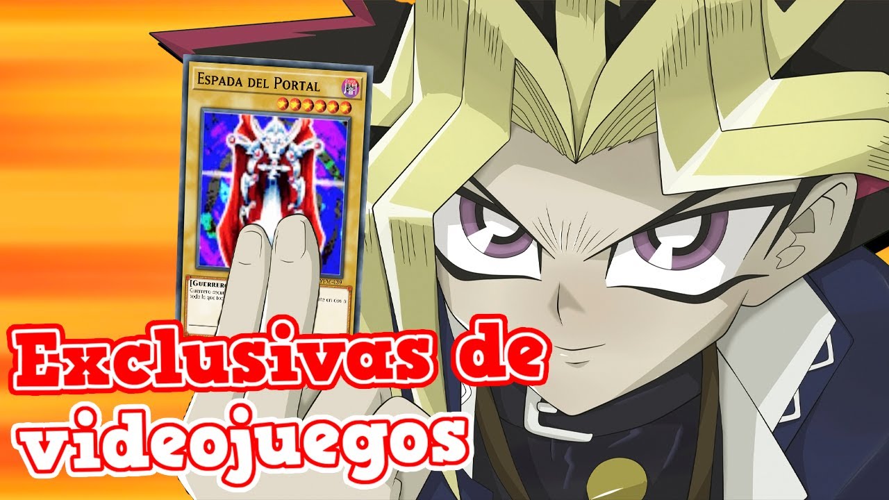 CARTAS EXCLUSIVAS de VIDEOJUEGOS de YUGIOH!