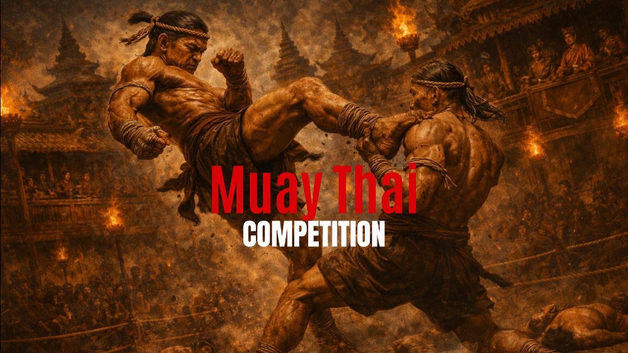 Epic Muay Thai Stadium Anthem inspired by the spirit of Thai warriors:🥊 ศิลปะแม่ไม้มวยไทยแบบคาดเชือก